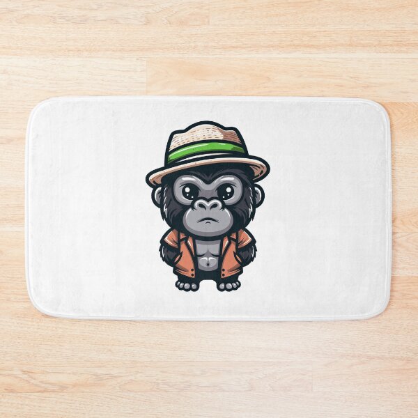 Item preview, Cool Gorilla in Hat designed and sold by ArtfulWeave.
