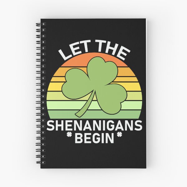 Item preview, Let The Shenanigans Begin Shamrock - St Patricks Day  designed and sold by Smix Pixels.