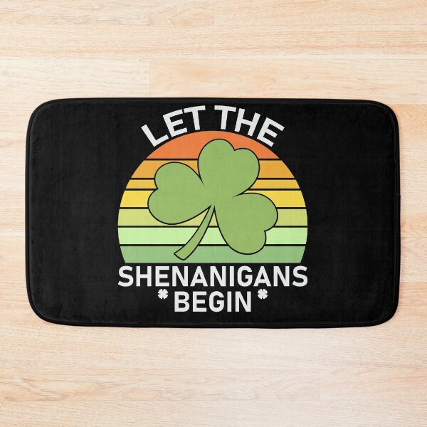 Item preview, Let The Shenanigans Begin Shamrock - St Patricks Day  designed and sold by Smix Pixels.