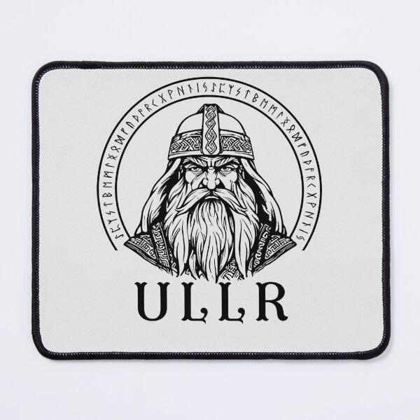 Item preview, Ullr Viking God of winter Norse Mythology and runes designed and sold by Lady-Frost.