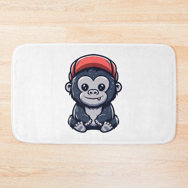 Item preview, Stylish Gorilla with Hat designed and sold by ArtfulWeave.