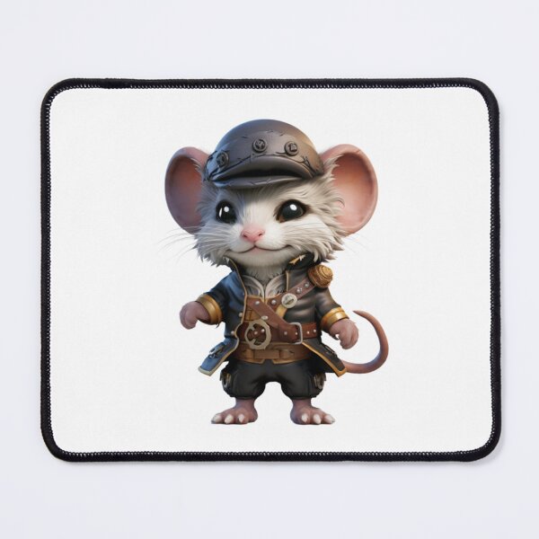 Item preview, Kawaii Mouse Pirate designed and sold by KawaiiArtStyle.