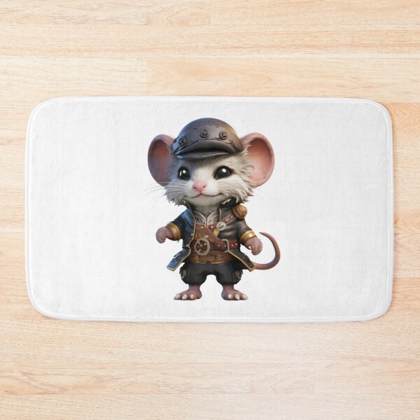 Item preview, Kawaii Mouse Pirate designed and sold by KawaiiArtStyle.