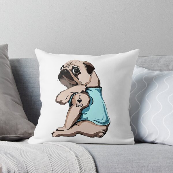 Item preview, Pug Love Dad designed and sold by alejandrozero.
