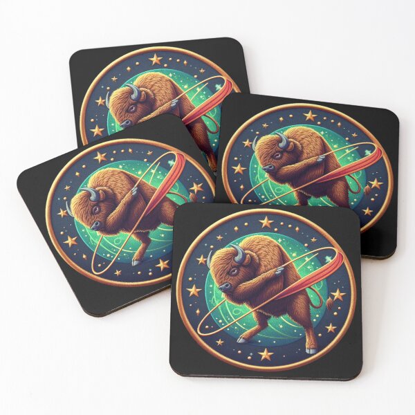 Item preview, Funny Bison in the Dabbing Style Patche designed and sold by Pactheman.