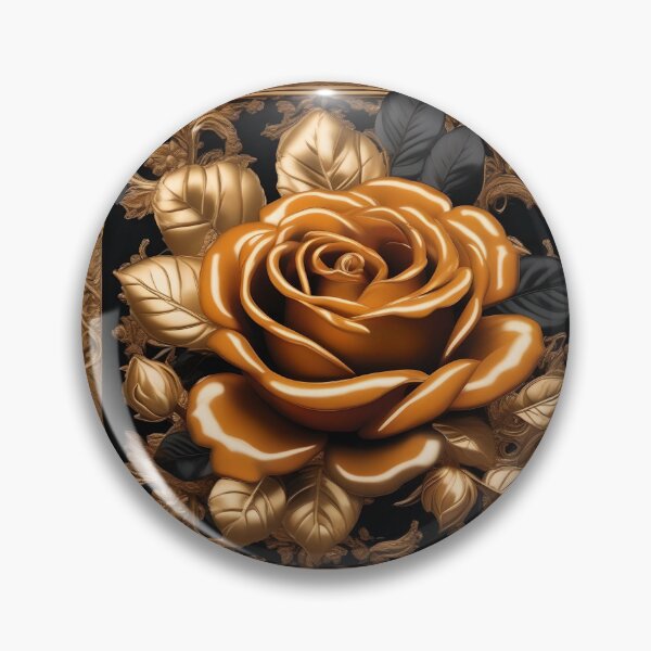 Item preview, Baroque Inspired Rust Rose designed and sold by DesignsByPrnces.
