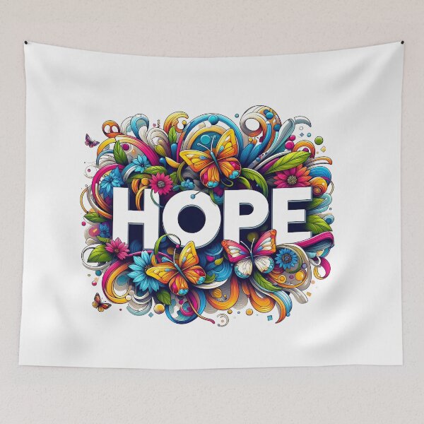 Item preview, hope word , I hope joy spreads designed and sold by GLORY-LIFE.