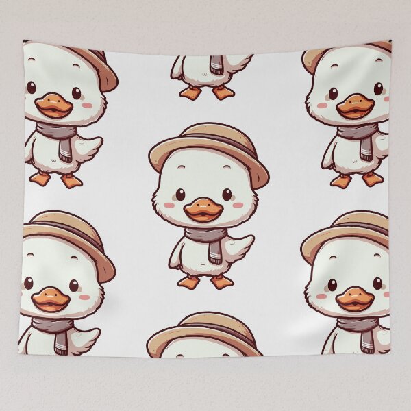 Item preview, Stylish Goose with Hat designed and sold by ArtfulWeave.
