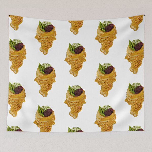 Item preview, Watercolour Taiyaki designed and sold by ichigobunny.