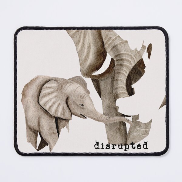 Item preview, Disrupted Elephants designed and sold by RvdhThreads.