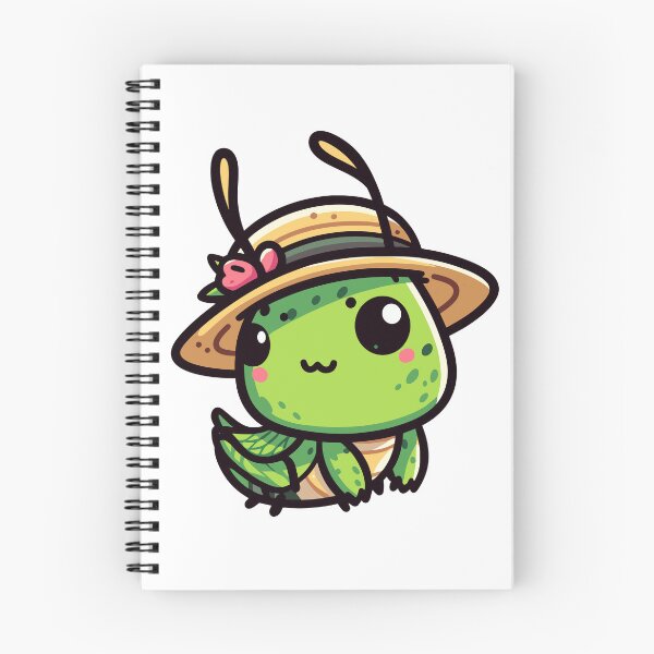 Item preview, Grasshopper with Hat designed and sold by ArtfulWeave.