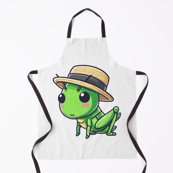 Item preview, Cool Grasshopper in Hat designed and sold by ArtfulWeave.