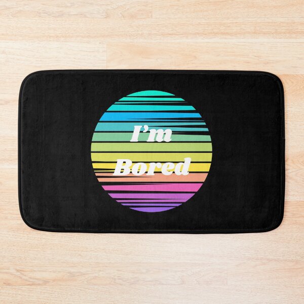 Item preview, I'm Bored | Colorful Feelings | Sunset Beach | Cool Breeze | Stripes designed and sold by ShroomMagic.
