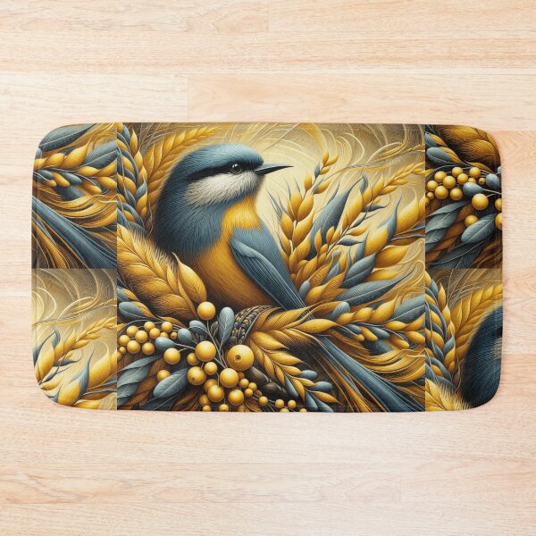 Item preview, Wattle and Bird: The Beauty of Flowers designed and sold by Digital Dreams Arts.