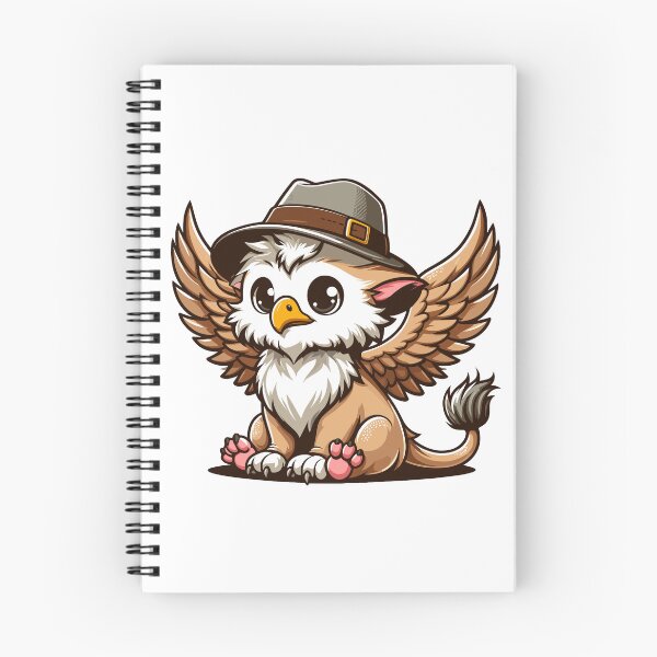 Item preview, Cool Gryphon in Hat designed and sold by ArtfulWeave.