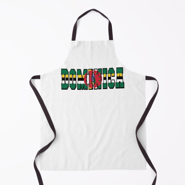 Item preview, Dominica Country Flag Typography designed and sold by TravelWish.