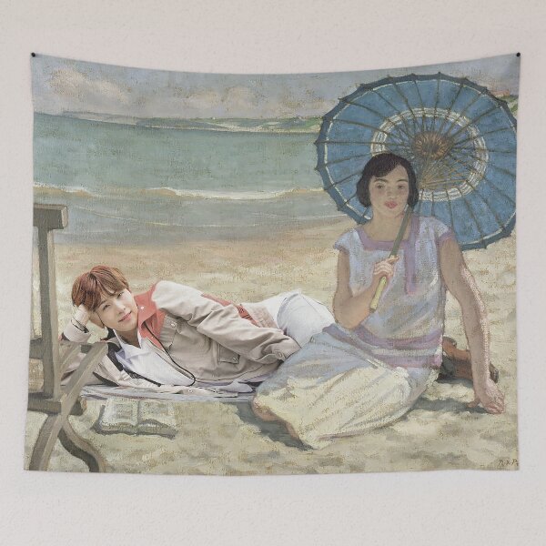 Item preview, Yoongi at the Beach designed and sold by Maerlyn8.