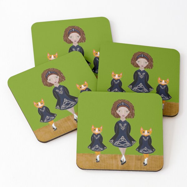 Item preview, The Irish Step Dancers designed and sold by KilkennyCat Art.