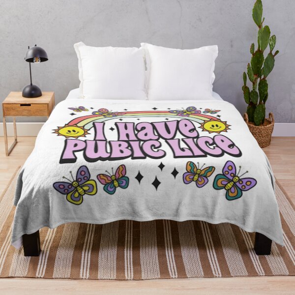 Item preview, I Have Pubic Lice Funny designed and sold by alejandrozero.