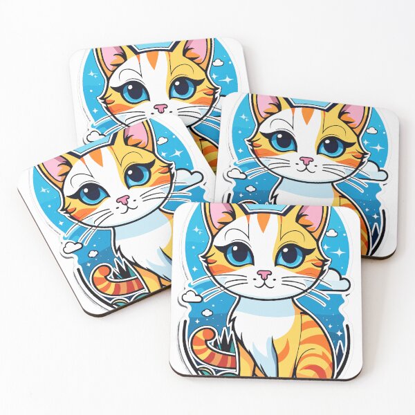 Item preview, cute cat potrait designed and sold by Dhirendra Rajpurohit.