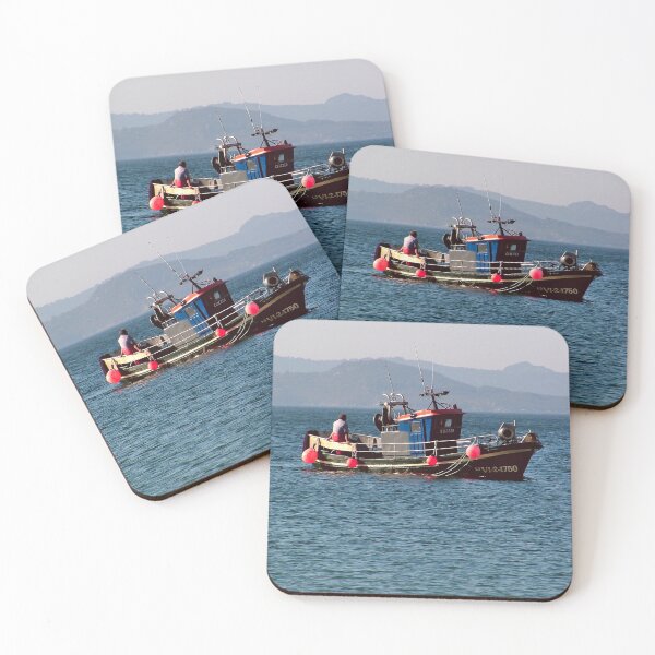 Item preview, Fishing boat in the ocean, Pontevedra designed and sold by Luis J. de la Fuente.