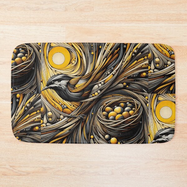 Item preview, The Wattle and Bird: Modern art designed and sold by Digital Dreams Arts.