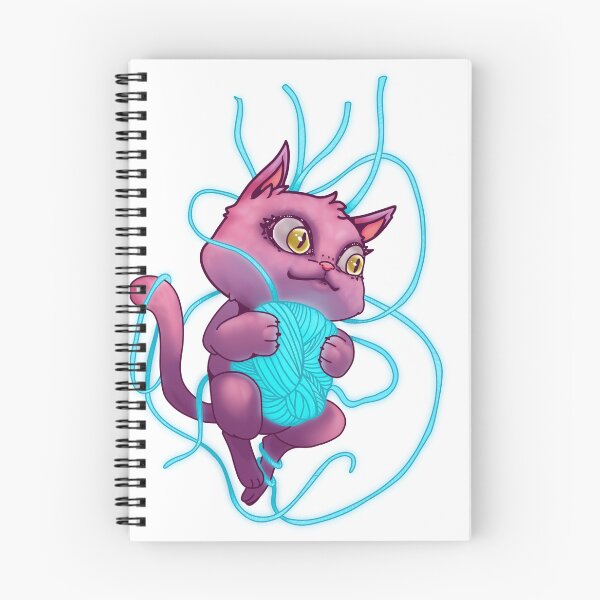 Item preview, playful cat designed and sold by Psyknee6.