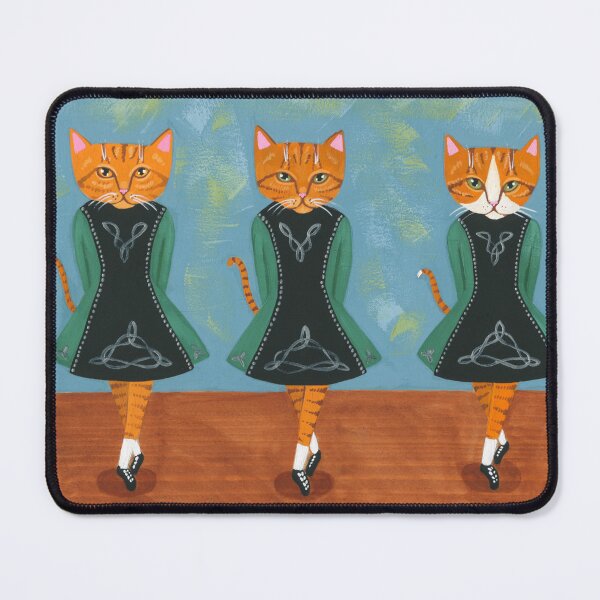 Item preview, Irish Stepdancing Cats designed and sold by KilkennyCat Art.
