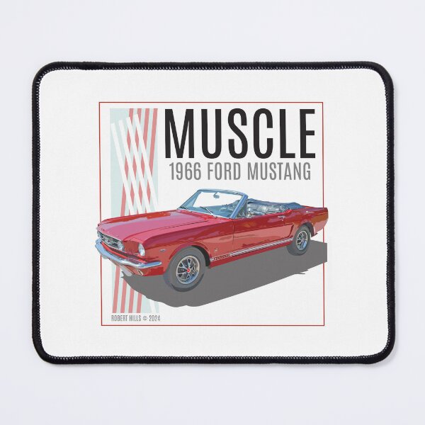 Item preview, Muscle Car Illustration by Robert Hills designed and sold by Robert Hills.