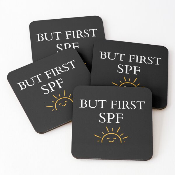 Item preview, But Firts SPF Funny Gifts for Skincare Lover designed and sold by Klaudia Kruk.