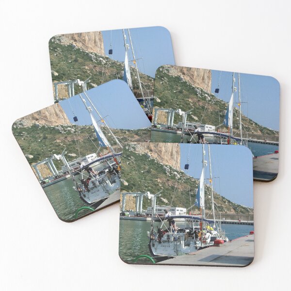 Item preview, Sailboat in the port, Calpe, Alicante designed and sold by Luis J. de la Fuente.