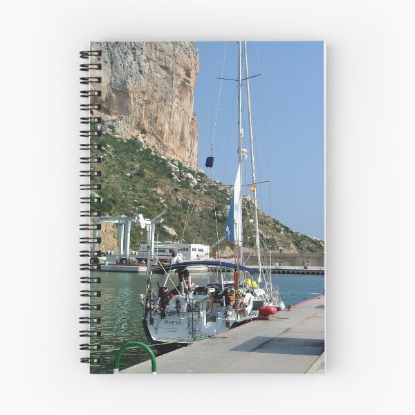 Item preview, Sailboat in the port, Calpe, Alicante designed and sold by Luis J. de la Fuente.