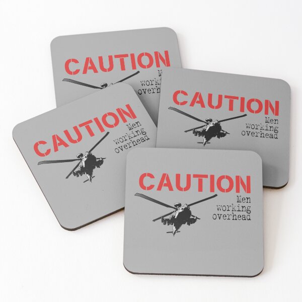 Item preview, Caution- men working overhead by #fftw designed and sold by TimConstable.