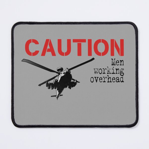Item preview, Caution- men working overhead by #fftw designed and sold by TimConstable.