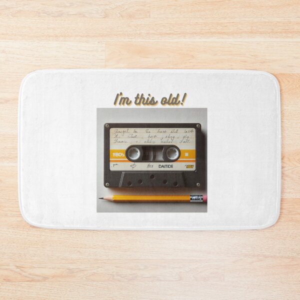 Item preview, I'm this old record tape and pencil designed and sold by Dominika Farkašová.