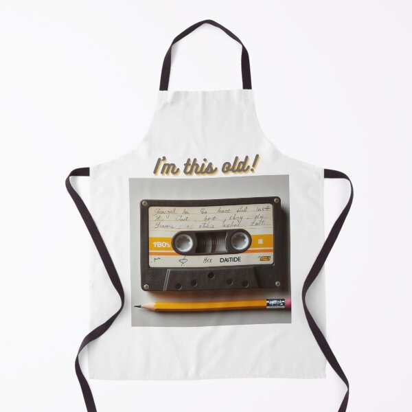 Item preview, I'm this old record tape and pencil designed and sold by Dominika Farkašová.