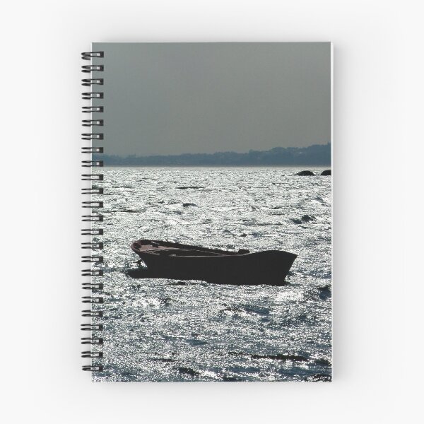 Item preview, Rowing boat in a gray ocean, Pontevedra designed and sold by Luis J. de la Fuente.