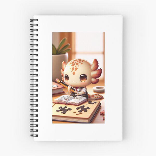 Item preview, Riddlesolotl designed and sold by DreamAlongArt.