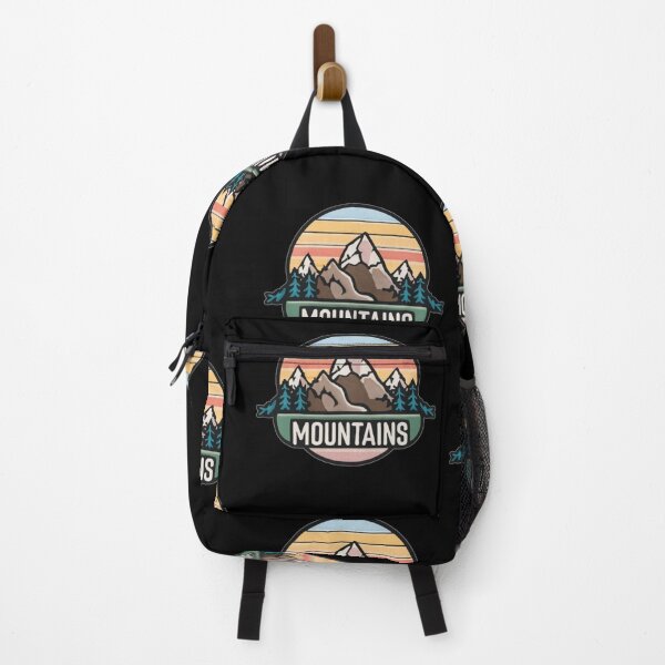 Item preview, Mountains are my happy place designed and sold by CosmicFreedom9.