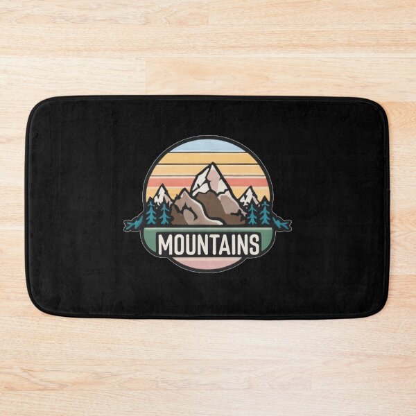 Item preview, Mountains are my happy place designed and sold by CosmicFreedom9.