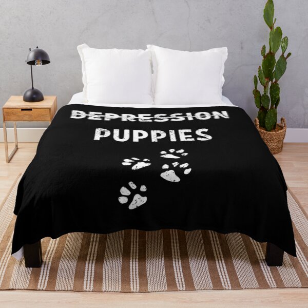 Item preview, Overcome depression with puppies designed and sold by EMMonovi.