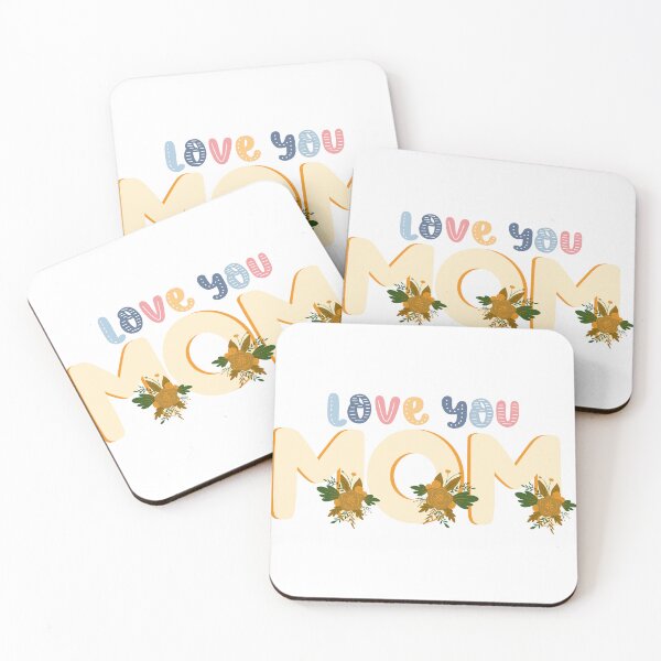 Item preview, Love You Mom - Elegant Floral Mother’s Appreciation Artwork designed and sold by Hill Strom.