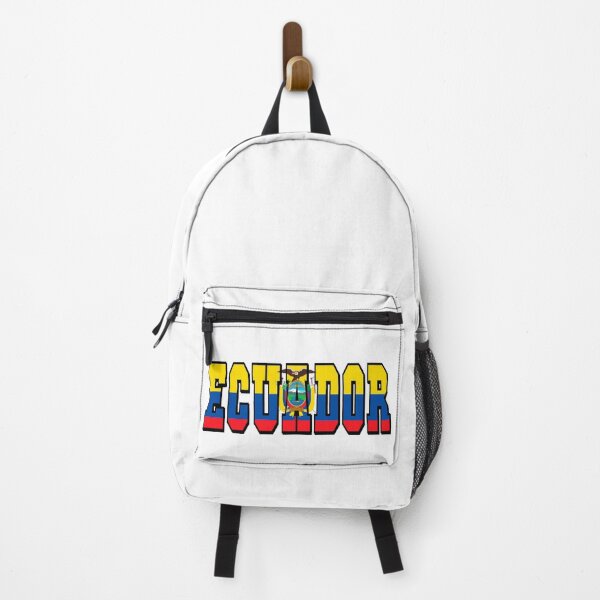 Item preview, Ecuador Country Flag Typography designed and sold by TravelWish.