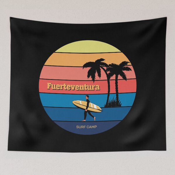 Item preview, Fuerteventura, summer, surfing, camp designed and sold by GabbyKI261.