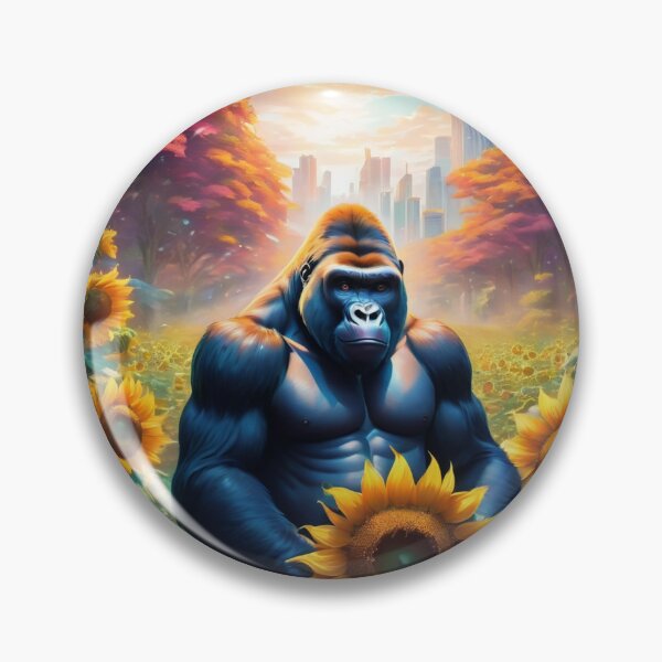 Item preview, Sunflower Gorilla designed and sold by Bunmigraphics .