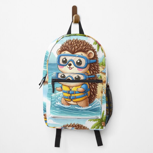 Item preview, hedgehog on the beach designed and sold by rayo-art.