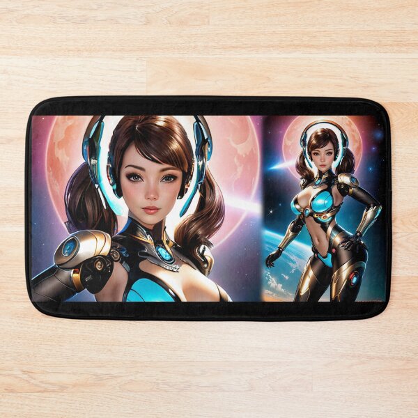 Item preview, Space Girl In Cyber Suit designed and sold by NPC-Trader.