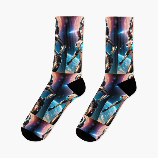 Item preview, Space Girl In Cyber Suit designed and sold by NPC-Trader.