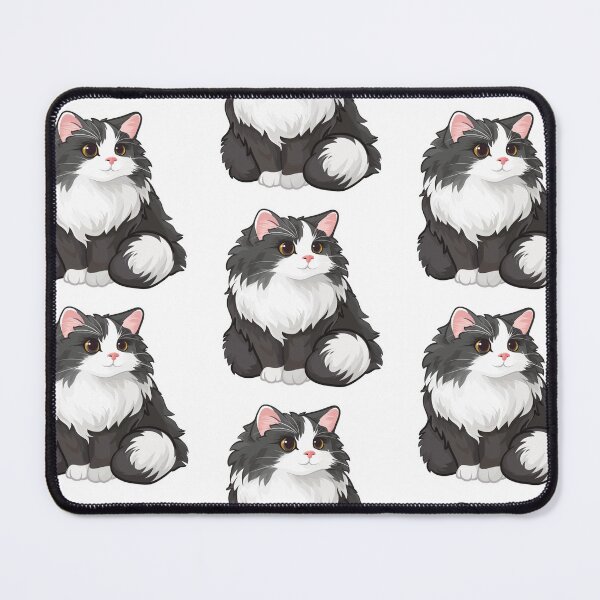 Item preview, Norwegian Forest Kawaii Famous Cat Breeds Animal Inspired Art and Stickers designed and sold by CDC40.