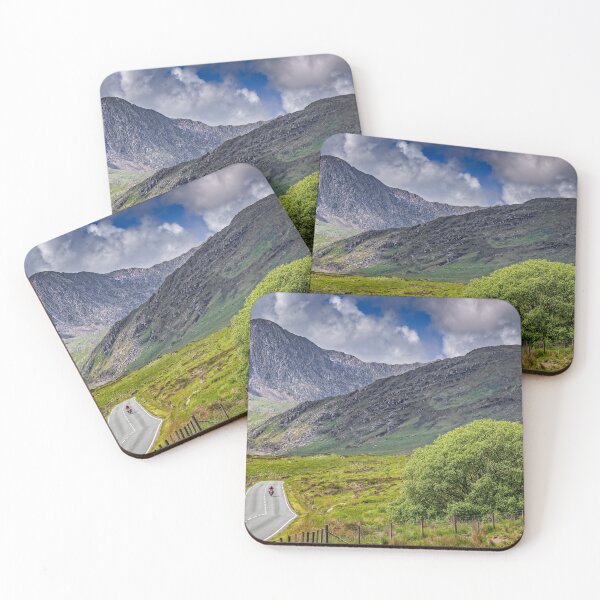 Item preview, Biker in Snowdonia Wales designed and sold by AJEvans.